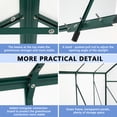 thumbnail image 3 of DAJU Green-6x8 FT Outdoor Patio Greenhouse, 3 of 7