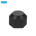 thumbnail image 3 of Uxcell Plastic Flare Cap Female Thread 5Pcs 45 Degree SAE Flare Tube Fitting Valve Cap 5/8" 10, 3 of 6