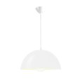 thumbnail image 1 of Glossy Dome Colorful Pendant Light Fixture, Minimalism Semicircle Metal Aluminum Pendant Lamp, Retro Ceiling Pendant Light, Pendant Lighting for Kitchen Island Dining Room Table, 1 of 7