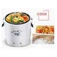 thumbnail image 1 of kurtrusly Small 1L Electric Rice Cooker Porridge Multifunction for Travel Rice Cooker Portable Car 12V, 1 of 9