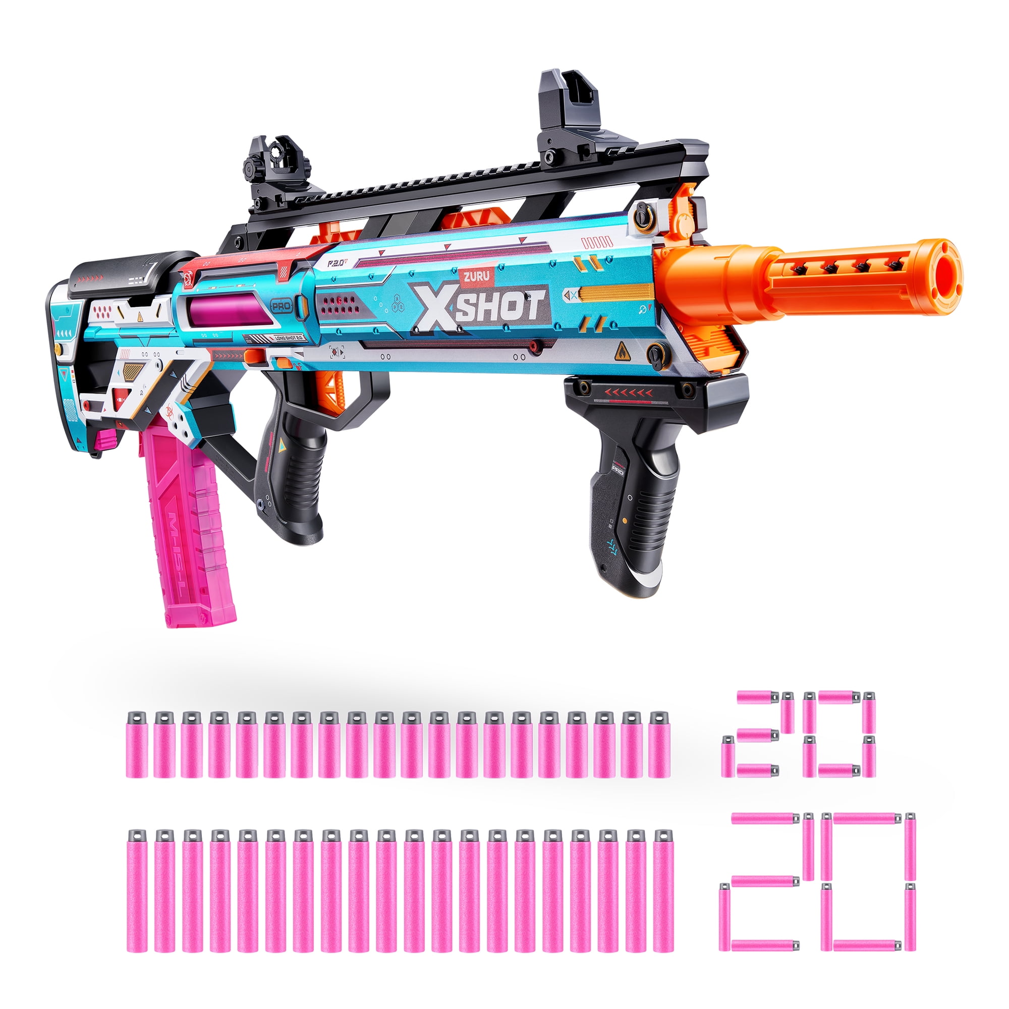 XSHOT SKINS Pro Series Longshot 2.0 Foam Dart Blaster by ZURU with