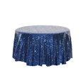 thumbnail image 4 of Birdeem Table Cloth Round Tablecloth Tablecloth Table Cloth Round Cover Table Cloths Round Table Cover Tablecloth Round Sequin Tablecloth Wedding Party Cake Dessert Event Christmas Decoration, 4 of 5