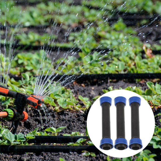 SWETRACE 100Pcs Drip Irrigation Fittings Hose Pipe Adapter Plastic Multi Professional Design Farmers