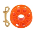 thumbnail image 1 of Finger Reel,  Diving Reel Lightweight With Double Ended  Snap Clip For Cave Diving Orange, 1 of 8