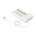 thumbnail image 1 of Chargeur de Pile USB Rechargeable 8 Emplacements Charge Rapide pour Outils de Pile AAA/AAA, 1 of 10