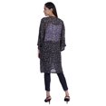 thumbnail image 4 of Moomaya Long Sheer Shrug Printed Open Front Beach Coverup Summer Cardigan, 4 of 8