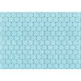 thumbnail image 1 of Ahgly Company Tapis Rectangulaire Électrique Bleu Lavable en Machine, 2 Pieds x 3 Pieds, 1 of 7