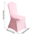thumbnail image 3 of Housse de Chaise Tout Inclus en Polyester Spandex Élastique pour Mariages Banquets et Fêtes, 3 of 3