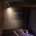 thumbnail image 4 of RV Gooseneck Bed Light, DC12-24V Touch Control Boat Bedside Reading Lamp, 3 Lights Adjustable RV LED Night Light for  Van, Boat, Wall Mounted, 4 of 7