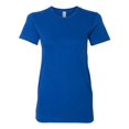 thumbnail image 1 of T-shirt en Jersey Fin pour Femmes, TG, Bleu Royal, 1 of 5