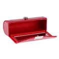 thumbnail image 4 of Leather Lipstick Case Holder Storage Box with Mirror for Purse Red, 4 of 7