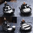 thumbnail image 3 of MesaSe Backflow Incense Burner Waterfall Ceramic Smoke Censer Handicraft Home Decor, 3 of 9