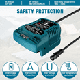 thumbnail image 4 of Solar Charger Adapter for Bosch 18V PBA PST PSB PSR Battery,Portable,Outdoor Work,Camping, 4 of 6