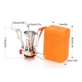 thumbnail image 3 of Dvkptbk The Stove Poêle Ultraléger Portable pour Plein Air, Randonnée et Camping avec Allumage Piézo Camping et Randonnée, 3 of 9