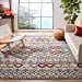 thumbnail image 3 of Safavieh Amsterdam Collection AMS108G Moroccan Boho Non-Shedding Stain Resistant Living Room Bedroom Area Rug, 9' x 12', Light Grey / Multi, 3 of 10