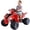 Rouge, variante sur Costway VTT Quad pour Enfants à 4 Roues, Voiture Jouet Électrique, Pile 12 V, Lumières DEL