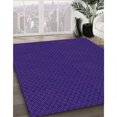thumbnail image 3 of Ahgly Company Tapis d'Intérieur Lavable en Machine Carré Transitionnel Violet Améthyste Violet, 3 Pieds Carré, 3 of 7