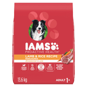 Iams Minichunks Adult Dry Dog Food Lamb & Rice Recipe 13.6kg
