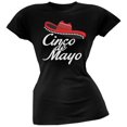 thumbnail image 1 of Cinco de Mayo - Célébration T-Shirt Doux Noir pour Adolescentes, 1 of 1