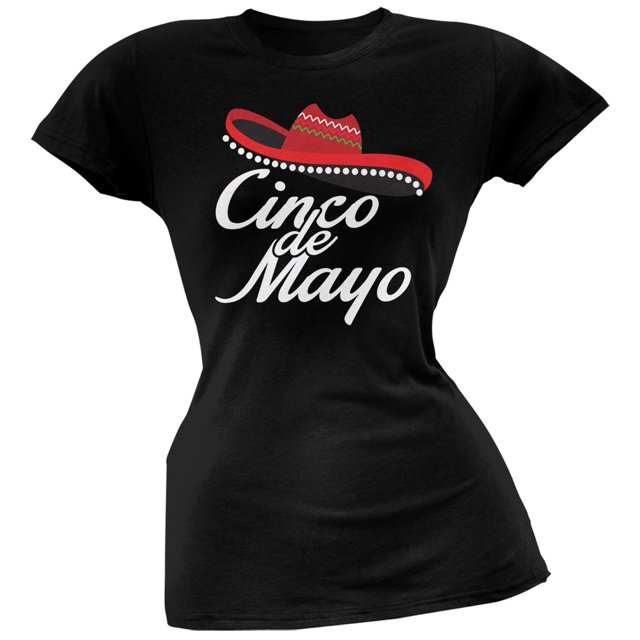 Cinco de Mayo - Célébration T-Shirt Doux Noir pour Adolescentes