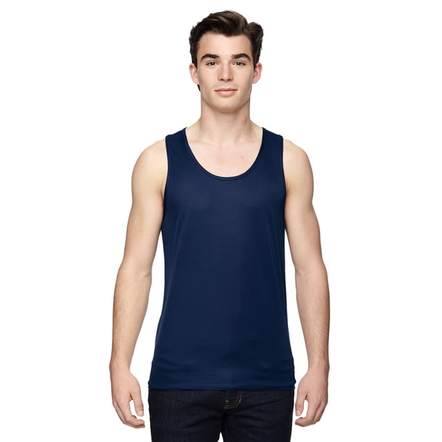 Augusta Sportswear Mens Training Tank Top, 2XL, Navy