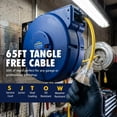 thumbnail image 3 of Goodyear Enrouleur de Rallonge Rétractable Robuste - 12AWG, Longueur 65 Pieds, Triple, 3 of 7