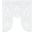thumbnail image 2 of Aodebiao 1Pcs Christmas Decorations Vintage Style Lace Coffee Curtain Kitchen Curtain Vintage Style Window Scarf, 2 of 4