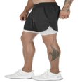 thumbnail image 1 of Mens Running Shorts Quick Dry Beachwear Workout Pants with Pockets, 1 of 5