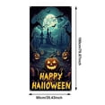 thumbnail image 2 of TIELUTT Joyeuse Halloween Housse de Porte Halloween Citrouille Effrayante Housse de Porte Halloween Ruban de Signalisation Extérieur Support de Mât de Drapeau Mural Perles Rondes Plates pour Fabrication de Bijoux Drapeau Canadien Petit Support de Drapeau Mural 2x3, 2 of 2
