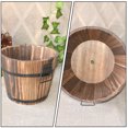 thumbnail image 4 of Shisuyan Baril en Bois Brun 3 Pcs 4.7x3.5x3.9In, 4 of 8