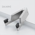 thumbnail image 3 of Mini Portable Foldable, Desktop Stand, Mobile Phone Stand, Small and Portable, Mobile Phone Stand Silver,2 x Bracket,Silver, 3 of 9