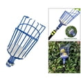 thumbnail image 3 of Almencla Fruit Picker, Fruit Picker Pole Basket Picker Tool Gardening Picks Lightweight, Blue, 3 of 8