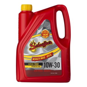 Schaeffer Manufacturing Co. 0709-006S Supreme 7000 Synthetic Plus Racing Engine Oil, 10W-30, 1-Gallon Bottle