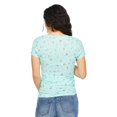 thumbnail image 3 of Paisley Sky Maternity Short Sleeve V-Neck Tee, 3 of 6