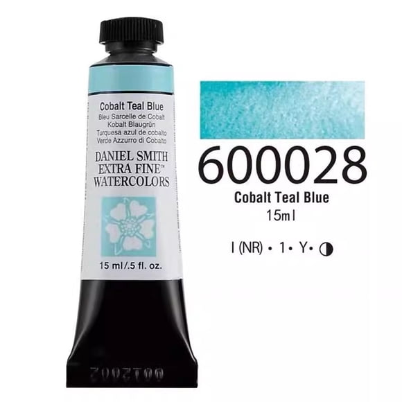 Daniel Smith Tube de Peinture Aquarelle Extra Fine 15 ml, Fournitures d'Art Professionnelles pour Adultes, Artistes et Passe-Temps, 600028