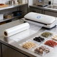 thumbnail image 4 of Food Vacuum Sealer Roll Nylon Textured Storage Bag Leakproof Airtight for Meal Prep Food Preservation Freezer Microwave Safe, 4 of 8