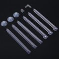thumbnail image 1 of Aquarium FishBubble Release Bar Transparent Plastic, Creates Comfortable Surroundings 3 Strong Suction Cups 6 Assembleable Bars Premium Safe Material Accessories Included, 1 of 8
