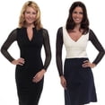 thumbnail image 5 of Plus Size Seamless Arm Shaper Sleevey Wonders Women's Wrap, 5 of 5