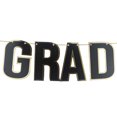 thumbnail image 4 of Graduation 1 Count Black, Yellow, Gold Paper Grad Tassel Banner, 2.74 Meter, Adult, Decoration, Graduation, Way To Celebrate, 4 of 5