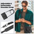 thumbnail image 3 of KOMI Case for Lenovo Tab K11 11'' 2024 / M11 TB330FU /Lenovo Xiaoxin Pad 2024 TB331FC, with Screen Protector, Hand Strap, Shoulder Strap, Rotating Stand Black, 3 of 5