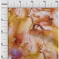thumbnail image 2 of oneOone Rayon Medium Orange Fabric Abstract Floral Sewing Craft Projects Fabric Prints By Yard 56 Inch Wide, 2 of 4