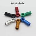 thumbnail image 3 of QualitChoice Oil Needle Olive Heads Disc Brake Hose Connector Accessories Replacing Parts Replacement for SLX/XT/XTR/BH-90 Red 1Set, 3 of 6