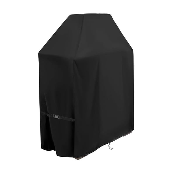 Waterproof Fireplace Cover for Outdoor Wood Burning Fire Pits with Reinforced Top Edge and Wind-Secure Bottom Drawstring (600D)
