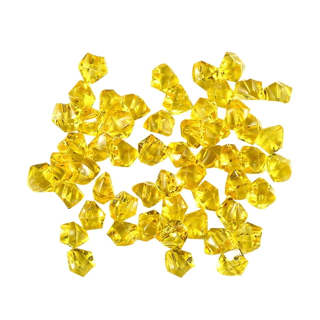 Binwennn Stepping Stones Outdoor Walkway for 100PCS Acrylic Gems Clear Ice Rocks Vase Rocks Centerpiece For Vase Fillers Party Table Scatter Wedding Display