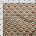 thumbnail image 2 of oneOone Polyester Lycra Fabric Argyle Style Ikat Print Fabric BTY 56 Inch Wide, 2 of 4