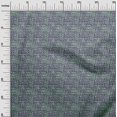 thumbnail image 3 of oneOone Rayon Blue Fabric Geometric Fabric For Sewing Printed Craft Fabric By The Yard 56 Inch Wide, 3 of 4