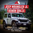 thumbnail image 2 of AMERICAN MODIFIED Demon Grille Compatible w/2018-2023 Wrangler JL & Gladiator JT, 2 of 9