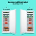 thumbnail image 4 of Koolatron 7.0 cu.ft Upright Freezer Low Frost Garage-Ready (198L), White, 4 of 8