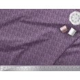thumbnail image 2 of Soimoi Purple Rayon Fabric Wild Animal Skin Small Print Fabric by Yard 56 Inch Wide, 2 of 3