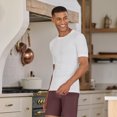 thumbnail image 5 of Jockey T-Shirt de Dessous à Col Ras du Cou en Coton Extensible FormFit pour Homme, 5 of 5
